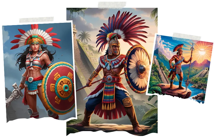 Aztec warriors example one