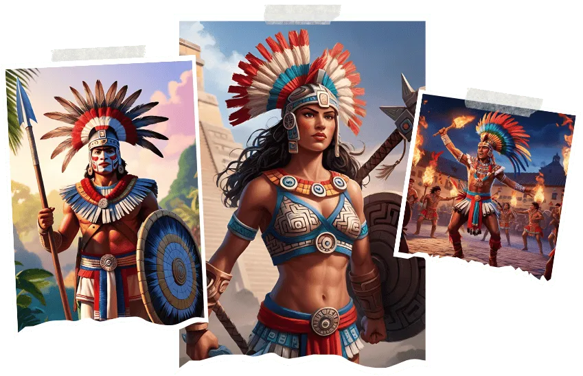 Aztec warriors example two